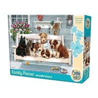 Cobble Hill Porch Pals Family Pieces Jigsaw Puzzle 350 Piece (COB47006)