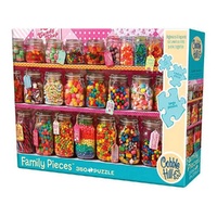 Cobble Hill Candy Counter Family Pieces Jigsaw Puzzle 350 Piece (COB47010)