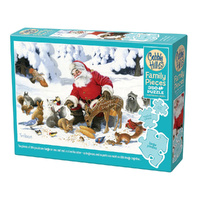 Cobble Hill Santa Claus & Friends Family Pieces Jigsaw Puzzle 350pc (COB47028)