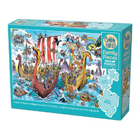 Cobble Hill Viking Voyage Family Pieces Jigsaw Puzzle 350 Piece (COB47033)
