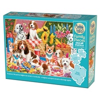 Cobble Hill Picnic Party Family Pieces Jigsaw Puzzle 350 Pieces