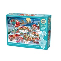Cobble Hill Santa's Flyby Family Pieces Jigsaw Puzzle 350pcs