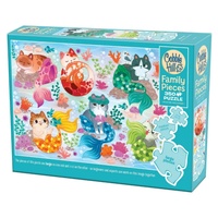 Cobble Hill Mercats Family Pieces Jigsaw Puzzle incl Poster 350pcs