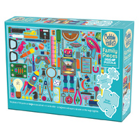 Cobble Hill Nerdy Junk Drawer Family Pieces Jigsaw Puzzle 350pcs