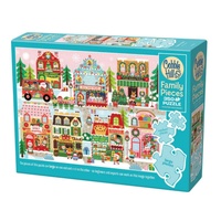 Cobble Hill Tinsel Town Family Pieces Jigsaw Puzzle incl Poster 350pcs