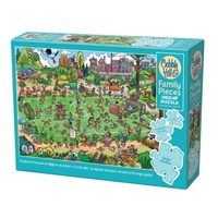 Cobble Hill Offside Antics Family Pieces Jigsaw Puzzle 500pcs