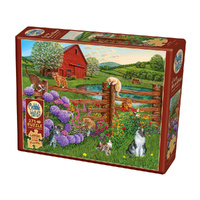 Cobble Hill Farm Cats Large Pieces Jigsaw Puzzle 275 Piece (COB48015)