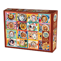 Cobble Hill Puppy Lattes Large Pieces Jigsaw Puzzle 275 Piece (COB48032)