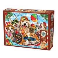 Cobble Hill Hammock Party Jigsaw Puzzle incl Poster 500 Pieces