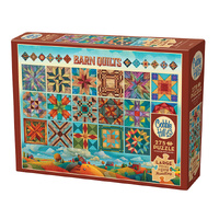 Cobble Hill Barn Quilts Jigsaw Puzzle incl Poster 275 Pieces