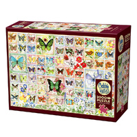 Cobble Hill Butterflies & Blossoms Jigsaw Puzzle incl Poster 2000pcs (COB49011)