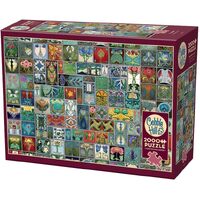 Cobble Hill Tilework Jigsaw Puzzle incl Poster 2000 Pieces (COB49017)