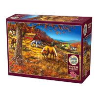 Cobble Hill Hillside Gathering Jigsaw Puzzle 2000 Piece (COB49022)
