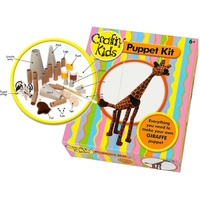 Crafty Kids Colourful Puppet Kit Giraffe (LAM051356)
