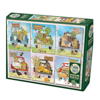 Farmers Market Trucks Jigsaw Puzzles 1000 Pieces (COB80275)