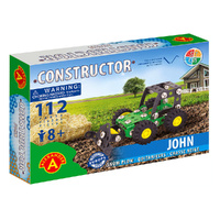 Alexander Constructor John Farm Plow Toy for Ages 8+ 112pcs (CON016048)