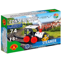 Steamer Steam Train 74 Pieces (CON019544)