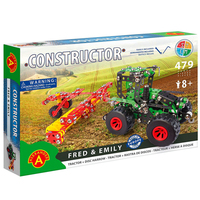 Fred & Emily Tractor Set 479 Pieces (CON021660)