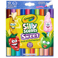 Silly Scents Dual Ended Markers 10ct (CRA58-8339)