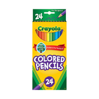 Crayola Colored Pencils Pre-Sharpened for Children Ages 5+ 24 Pack