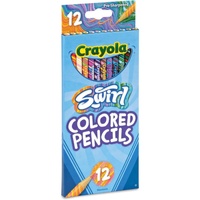 Crayola Swirl Colored Pencils Pre-Sharpened Non-Toxic 12 Count
