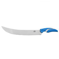 Cuda 12" Titanium Bonded Stainless Steel Curved Blade Knife (CU-18229-001)