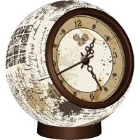 Pintoo Clock Manuscript Coffee Mini Sized Flat Pieces 3D Puzzle (CUBC1070)
