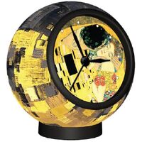 Pintoo Clock Klimt The Kiss Mini Sized Flat Pieces 3D Puzzle (CUBC1071)