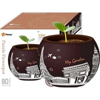 3D FLOWERPOT MODERN ARCHITECTR (CUBK1004)