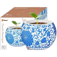 3D FLOWERPOT ORIENTAL FLOWER (CUBK1007)