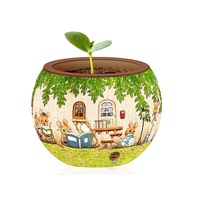 3D FLOWERPOT HAPPY READING (CUBK1023)