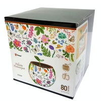 3D Flowerpot Little Garden 3D Jigsaw Puzzles 80 Pieces (CUBK1054)