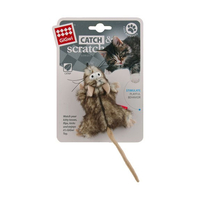 Gigwi Catch Series Scratch Mouse With Catnip Cat Toy 