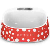 Petkit Smart Digital Pet Antibacterial Bowl Scale Polka Dot Print 