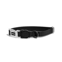 Zee Dog Neopro Adjustable Soft Dog Collar Black Medium