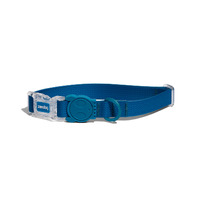 Zee Dog Neopro Adjustable Soft Dog Collar Blue Large
