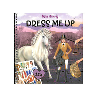 Depesche Miss Melody Dress Me Up Sticker Book for Kids (DES669737)