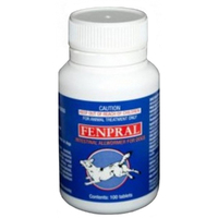 Fenpral Intestinal Allwormer Tablets for Dogs 10kg 100 Pack