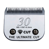 Diamond Cut Detachable A5 Style Carbon Steel Clipper Blade Size 30