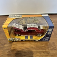 Bigtime Muscle 1965 Ford Mustang 1:24 Signed Diecast Model Car