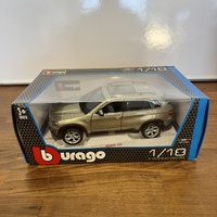 Burago BMW X5 Gold Metallic 1:18 Diecast Model Car