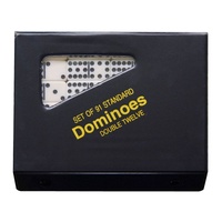 Dominoes Double 12 In Brown Box (DOM00512)