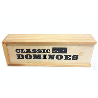Dominoes D6 Wooden in Box (DOM056423)