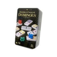 Cardinal Classics Double-Twelve Dominoes Coloured 1-8 Players (DOM391631)