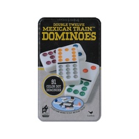 Cardinal Double Twelve Mexican Train Dominoes (DOM512014)