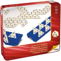 Cayro Dominoes Triangular Classic Game 2-4 Players Ages 8+ (DOM707546)
