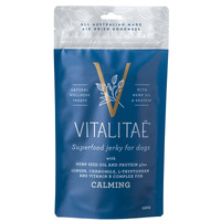 Vitalitae Calming Superfood Jerky Dog Natural Treat Lamb 150g