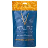Vitalitae Immunity & Defense Superfood Jerky Dog Natural Treats Beef 150g