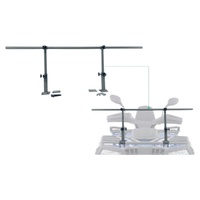 SmartRest Shooting Bar Rack for Off Road Vehicles incl Bolts & Plates