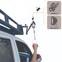 SmartRest Roof Rack Mount incl Remote Handle & Bracket (E-SRRRLM-5514)